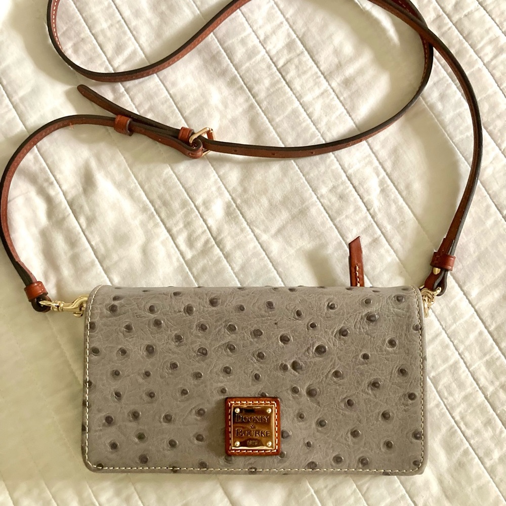 Dooney & Bourke Ostrich Leather Crossbody